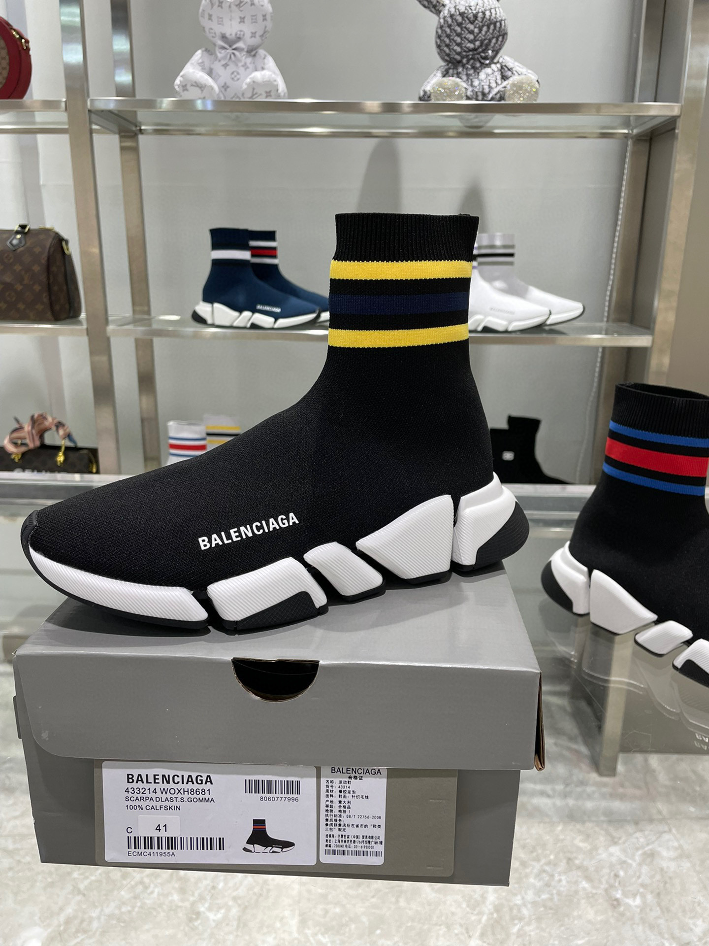 balenciaga couples sock sneakers 35-44 - Image 2