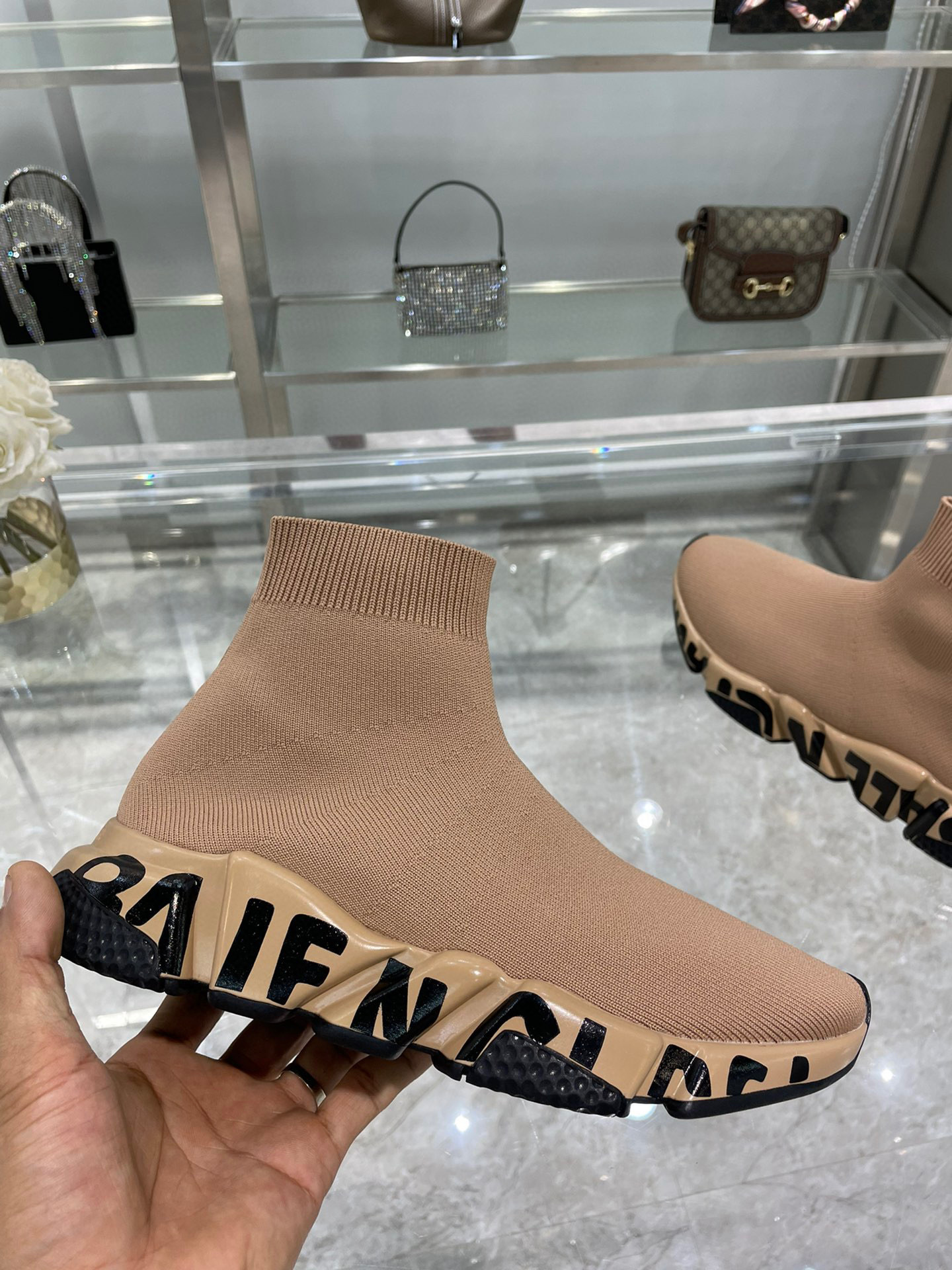 balenciaga couples sock sneakers 35-44 - Image 2