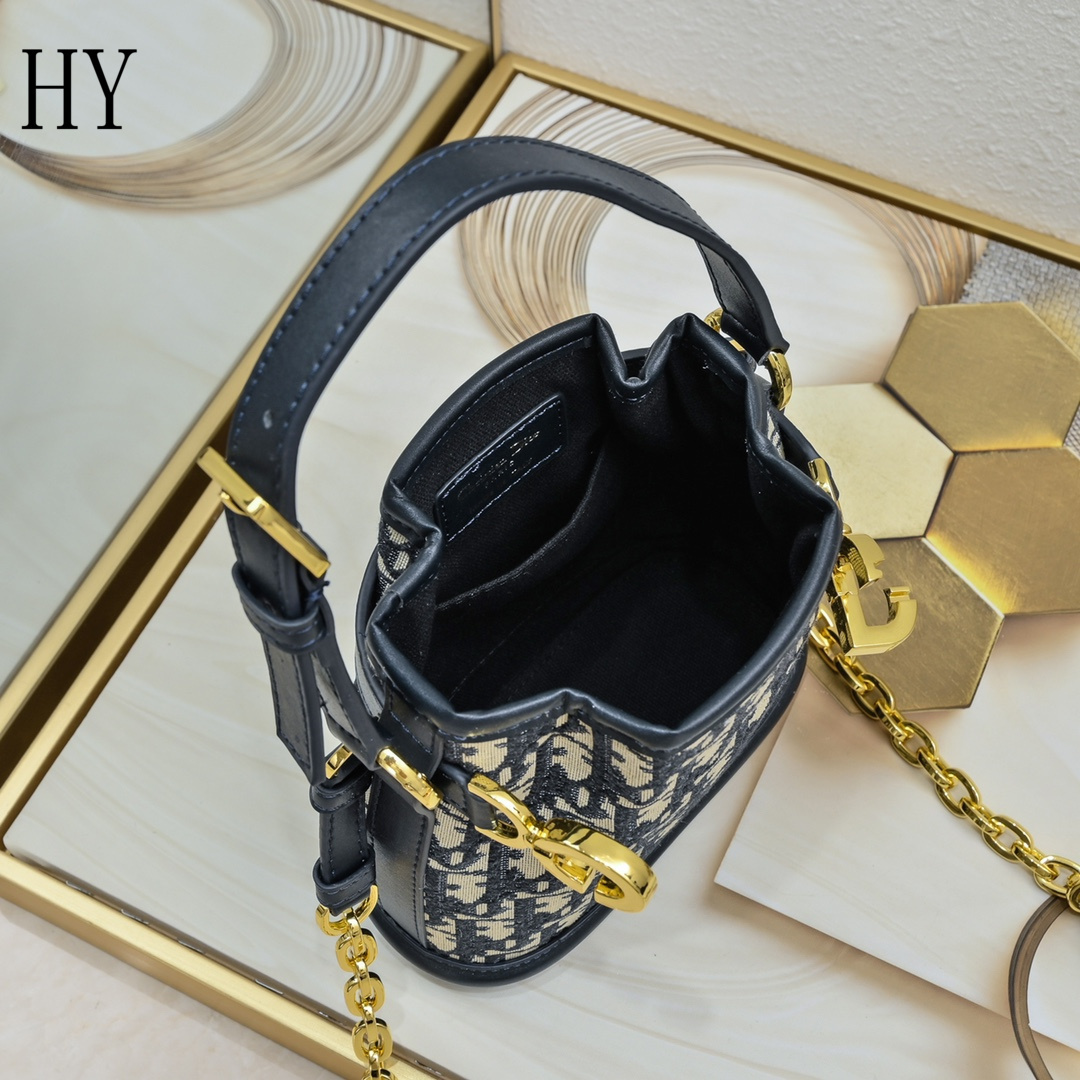 dior mini bucket bag - 17x7x18 cm - Image 2