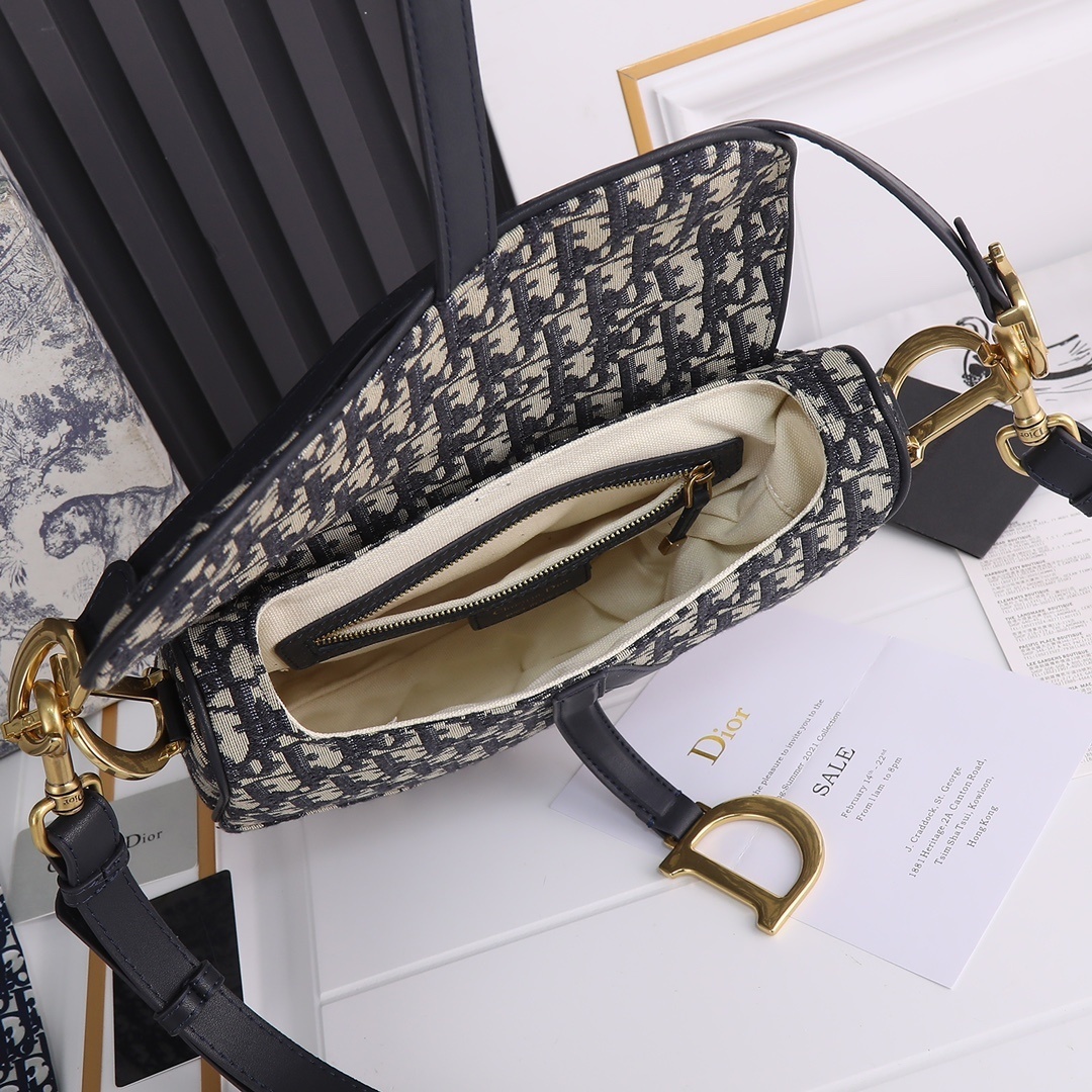 dior saddle bag - 25.5x20x6.5 cm, model 408082 - Image 2