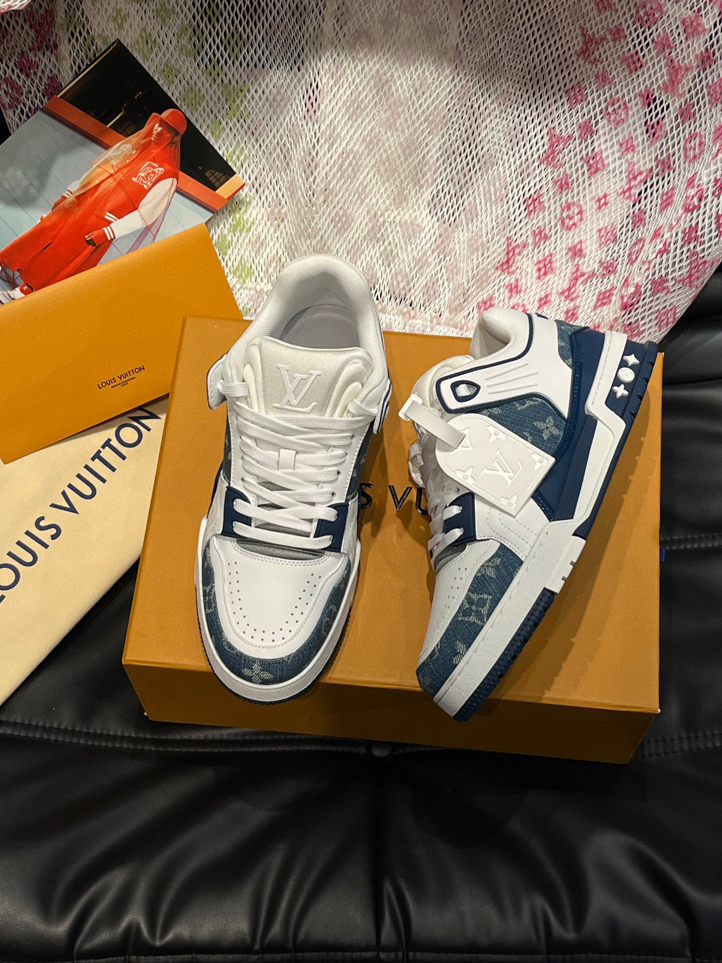 louis vuitton high-end sneakers size 38-44