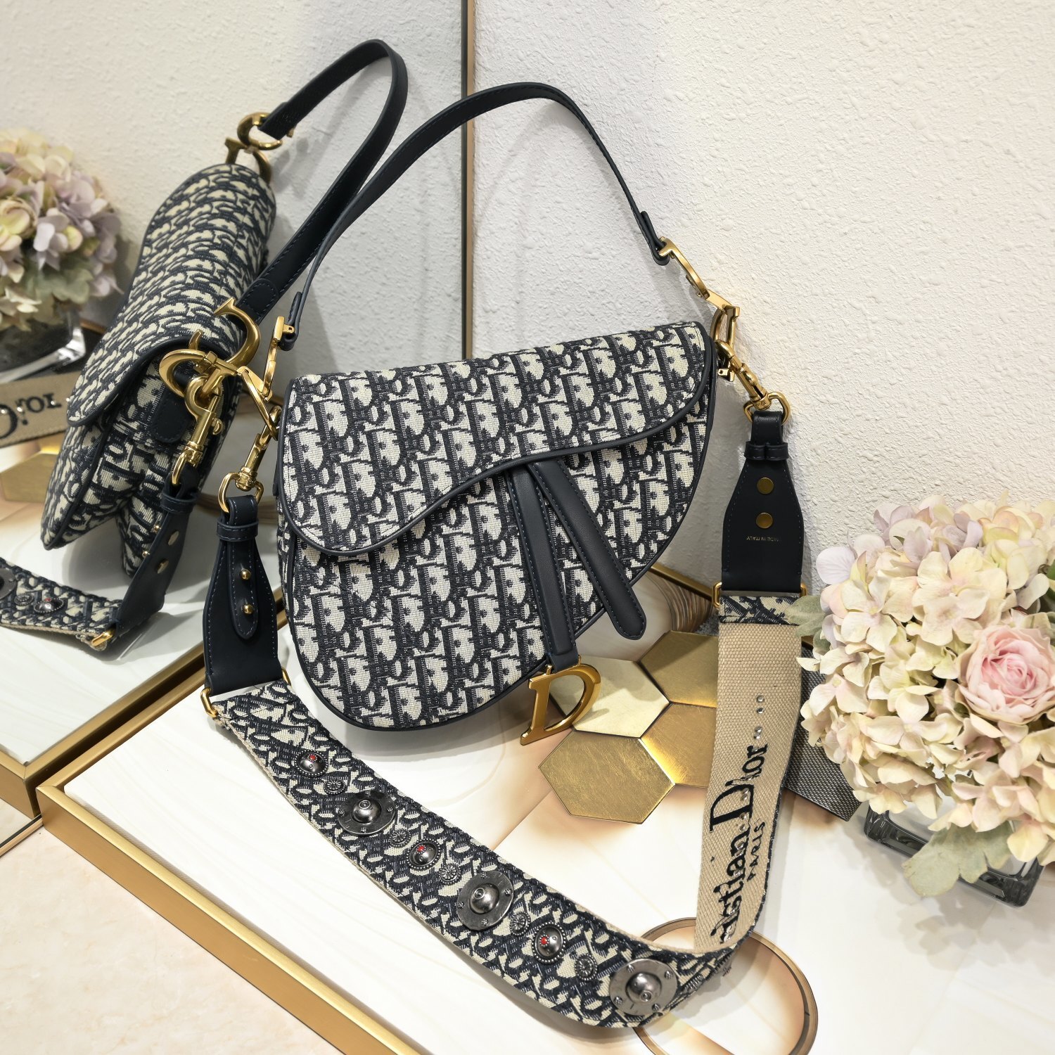 dior saddle bag - 25.5x20x6.5 cm, model 408082 - Image 2