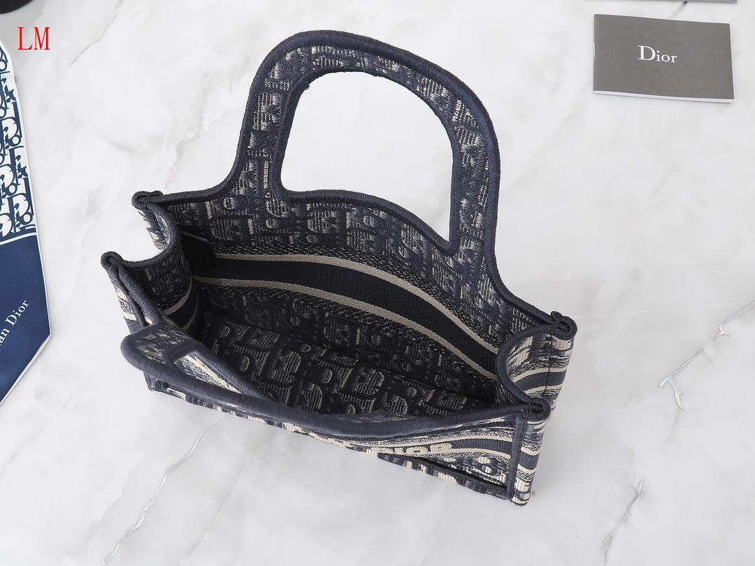 dior mini tote bag - 22x17x7 cm - Image 2