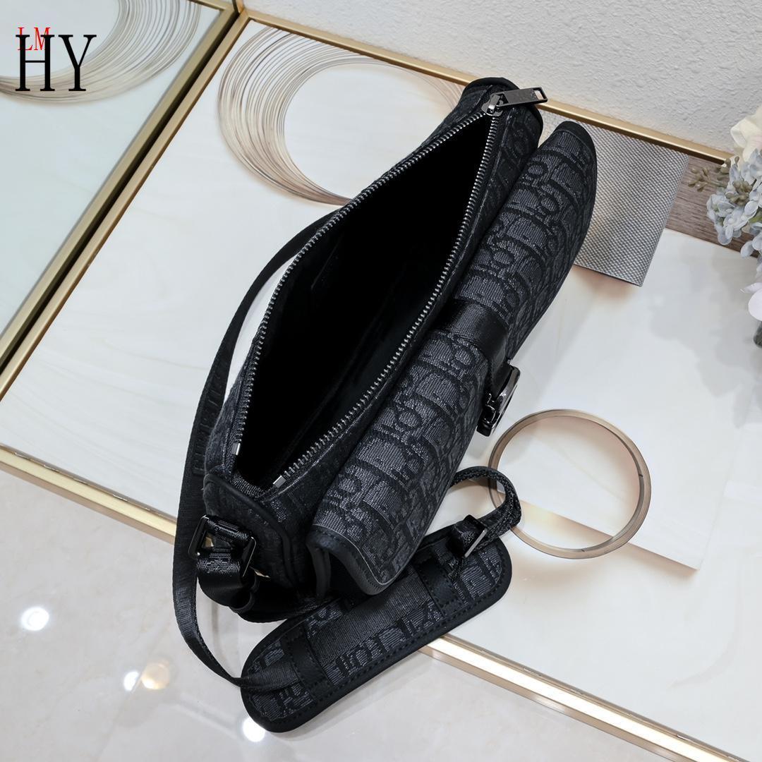 dior black crossbody bag - 26x18x6 cm - Image 2