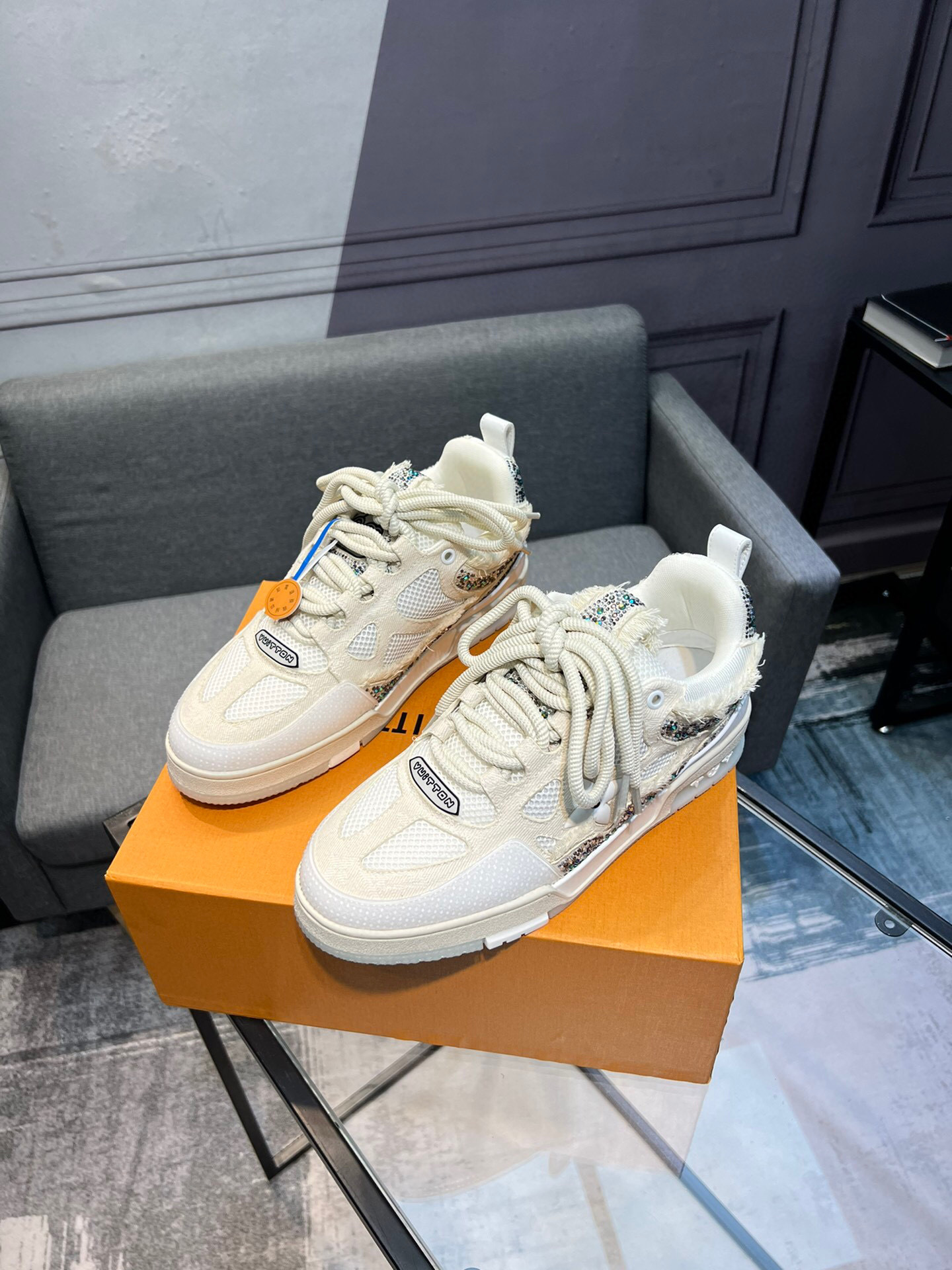 louis vuitton unisex sneakers 35-44