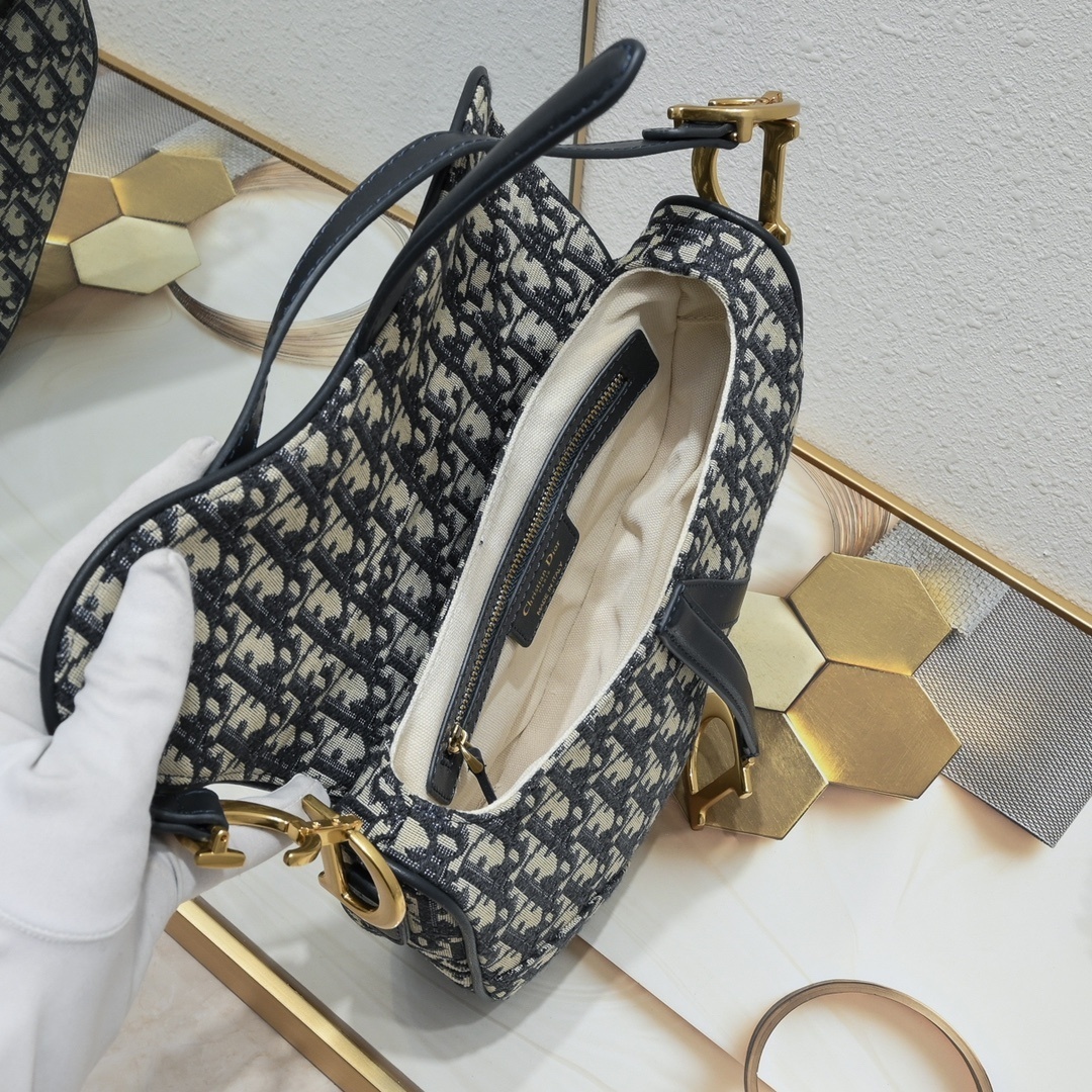 dior saddle bag - large 25.5 x 20 x 6.5 cm - Image 2
