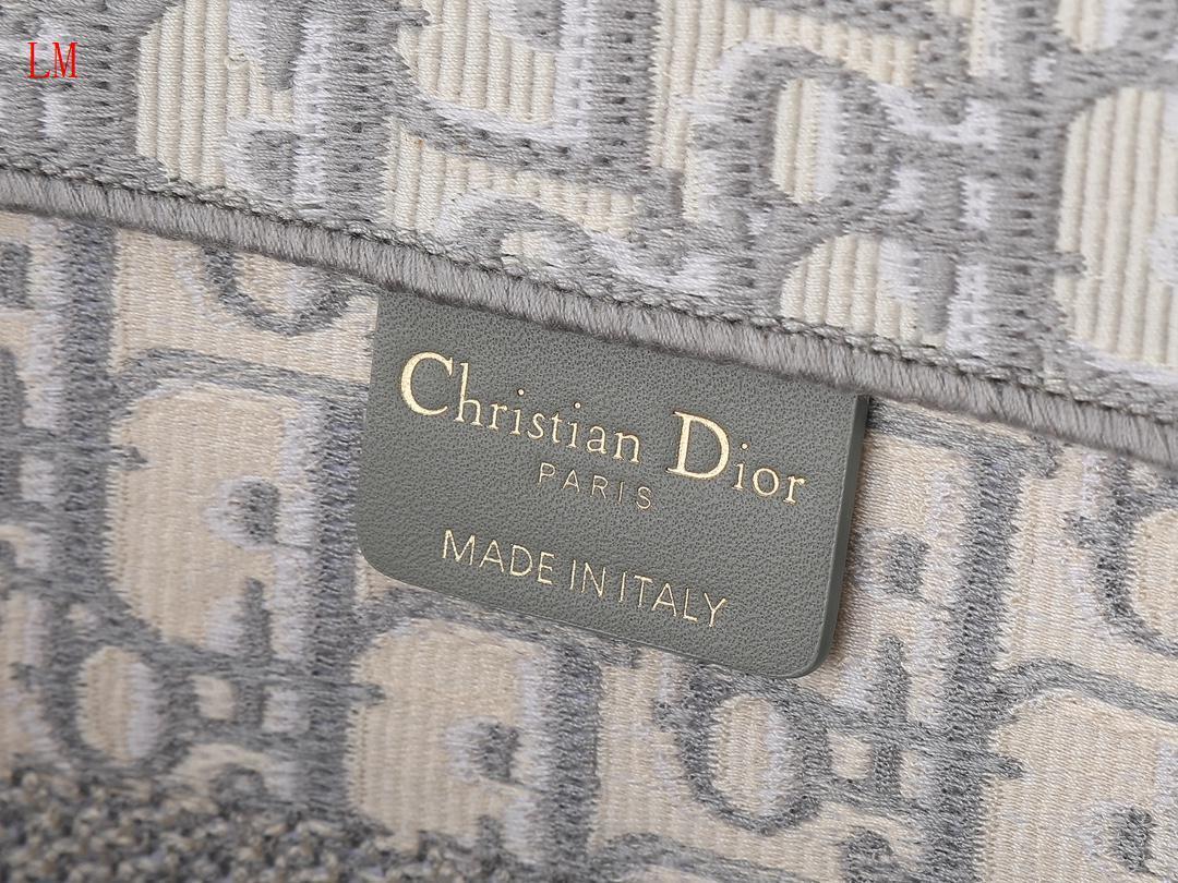 dior christian dior gray tote bag - 36 x 27.5 x 16.8 cm - Image 2
