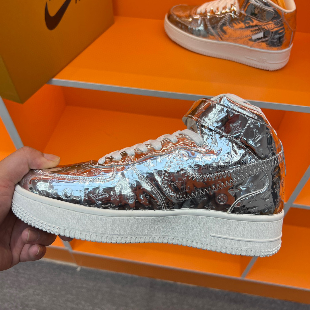 louis vuitton x nike air force 1 high sneakers - size 38-44 - Image 2