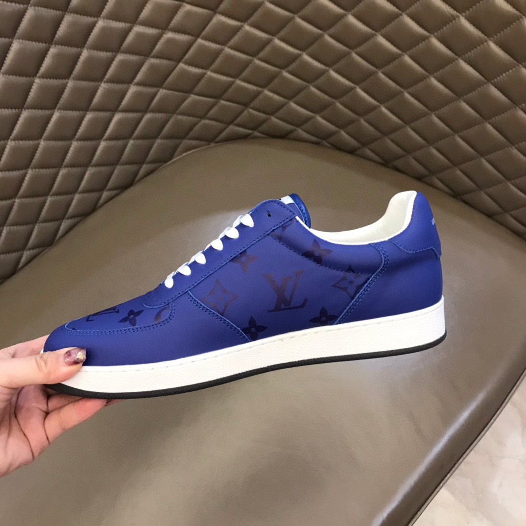 louis vuitton blue casual sneakers size 38-44 - Image 2