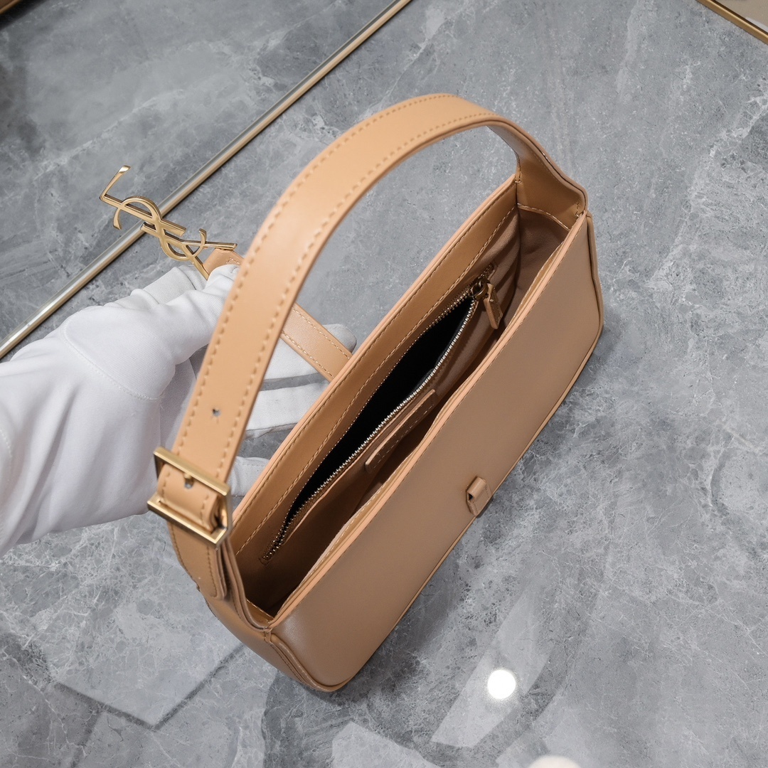 yves saint laurent 24.5x16x6cm handbag - beige - Image 2