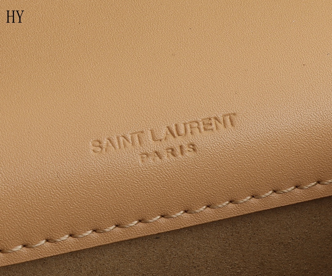 yves saint laurent beige crossbody bag - 16x18x6 cm - Image 2