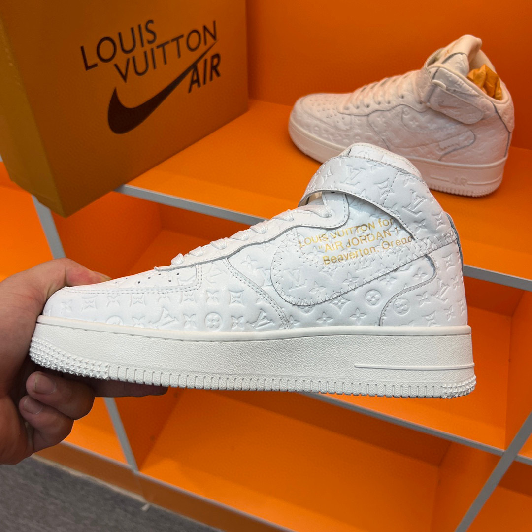 louis vuitton x nike air force 1 sneakers - size 38-44 - Image 2