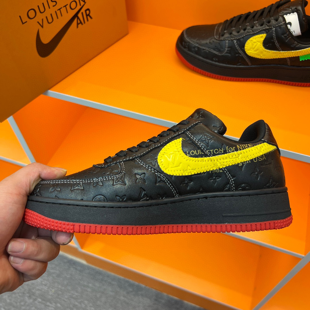 louis vuitton air sneakers 38-44 - black/yellow - Image 2