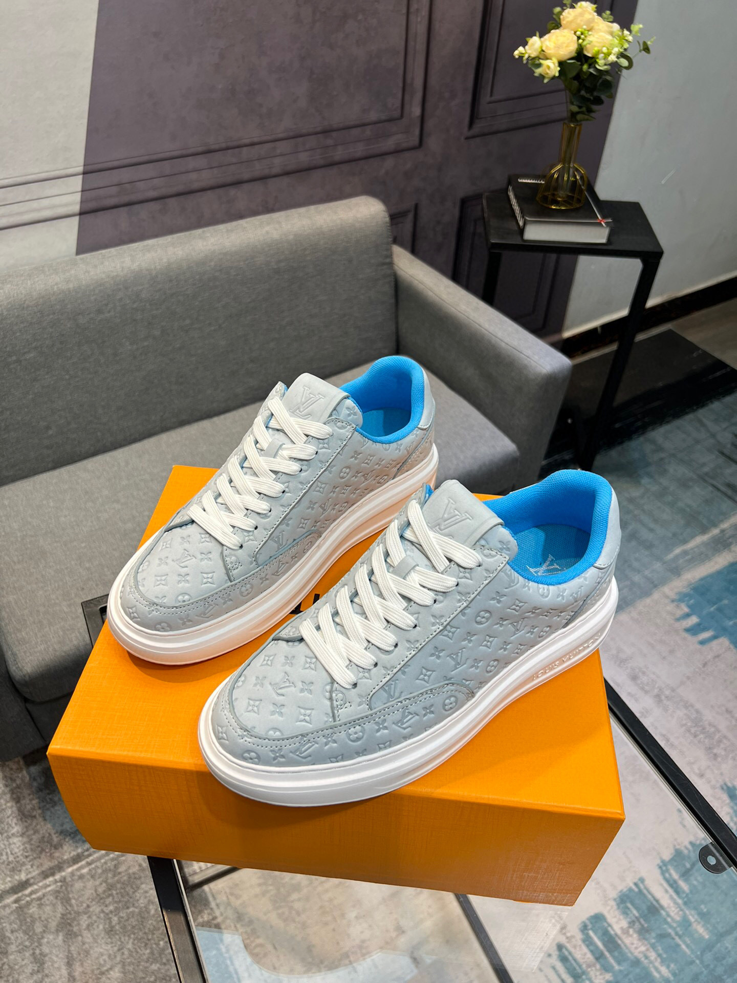 louis vuitton casual shoes size 39-44 - Image 2