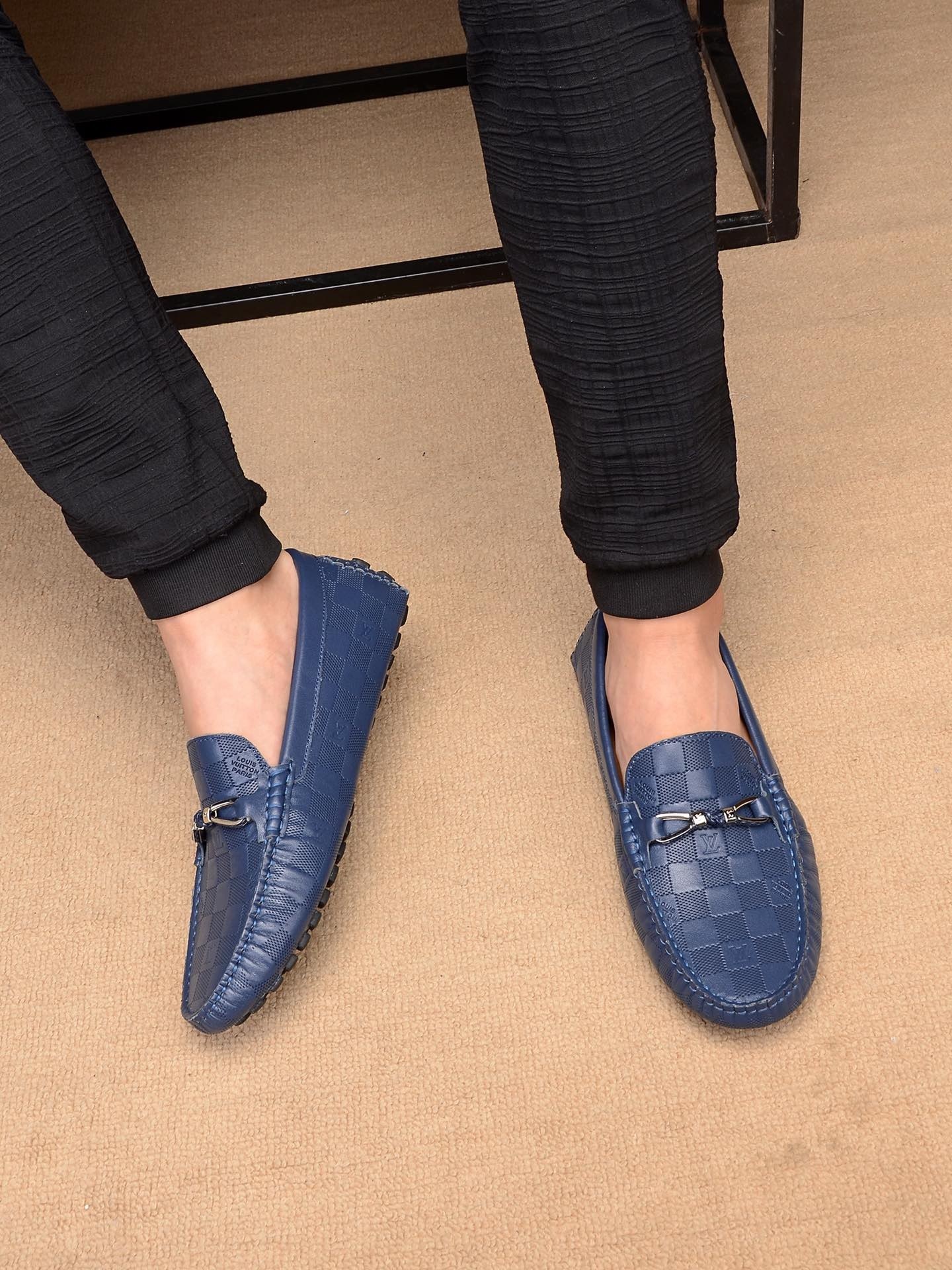 louis vuitton casual loafers in blue - sizes 38-44 - Image 2