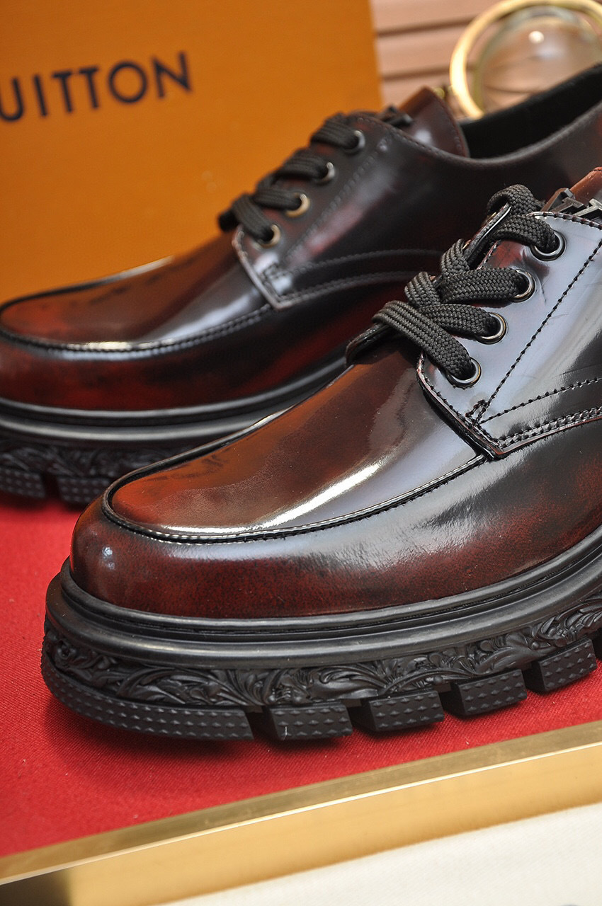 louis vuitton high-end leather shoes size 38-44 - Image 2