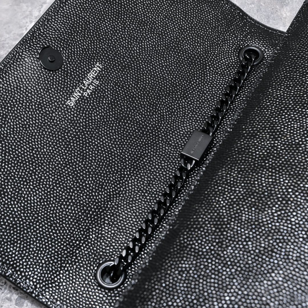 yves saint laurent black leather crossbody bag - Image 2