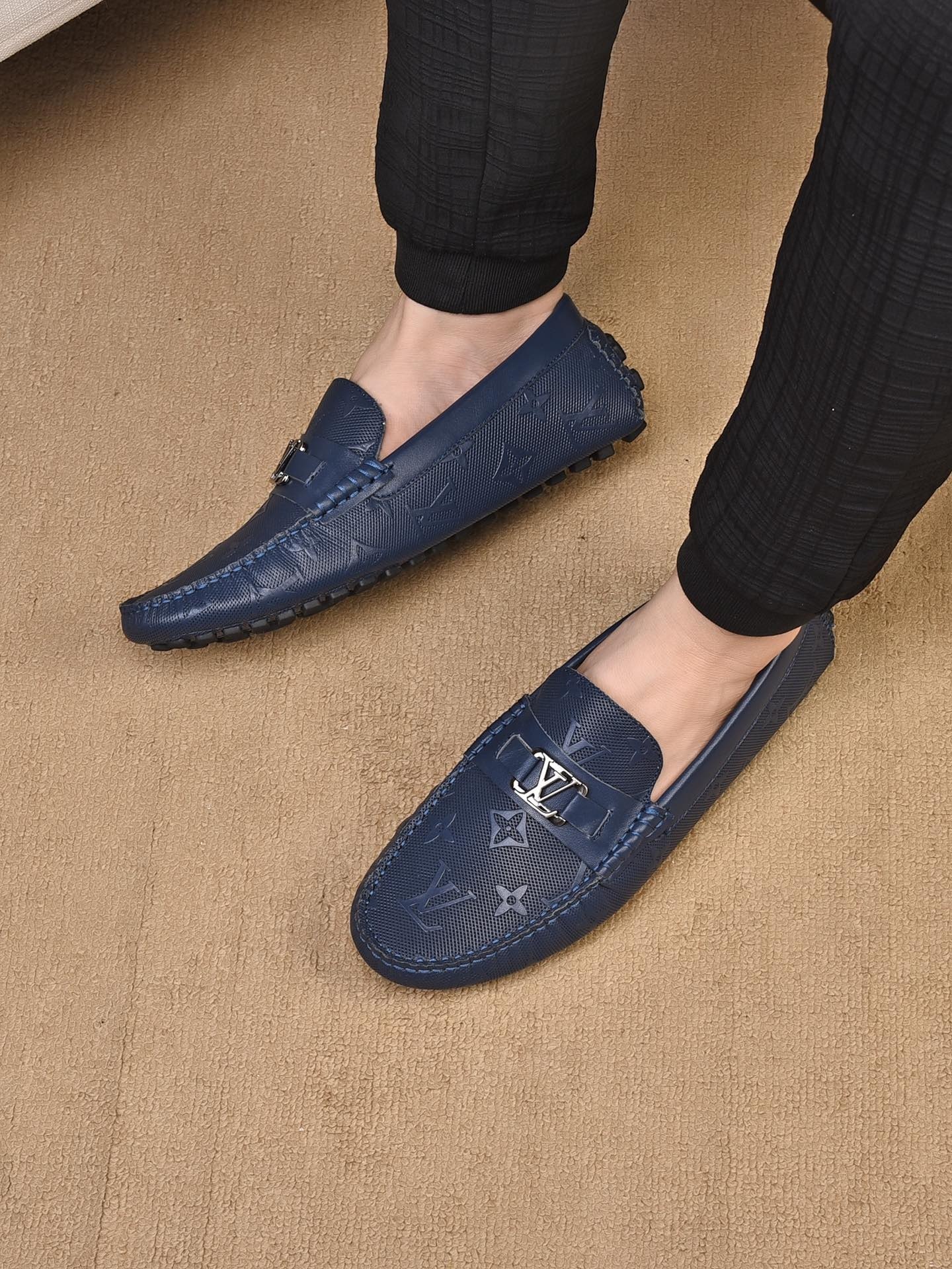 louis vuitton casual loafers size 38-44 - blue - Image 2