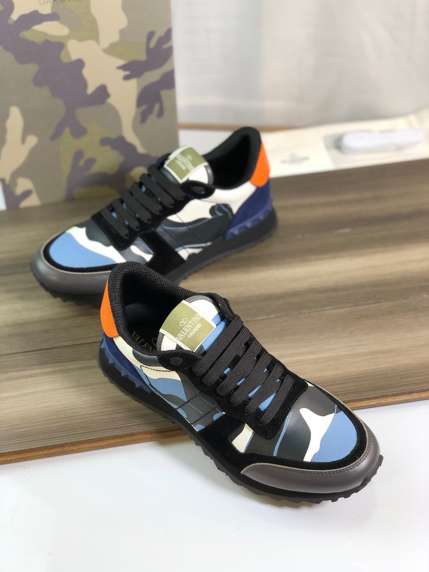 valentino camo sneakers size 38-44 - Image 2