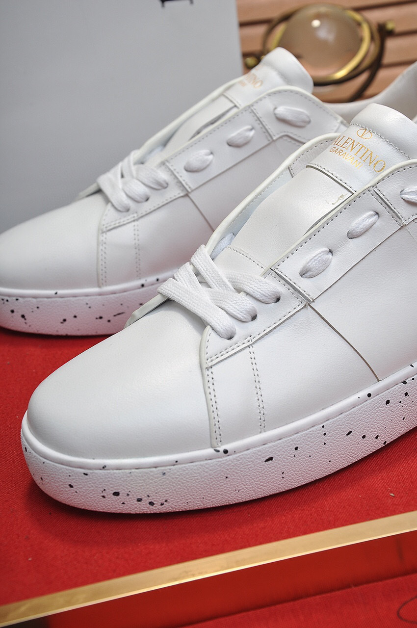 valentino garavani white sneakers for couples - sizes 35-44 - Image 2