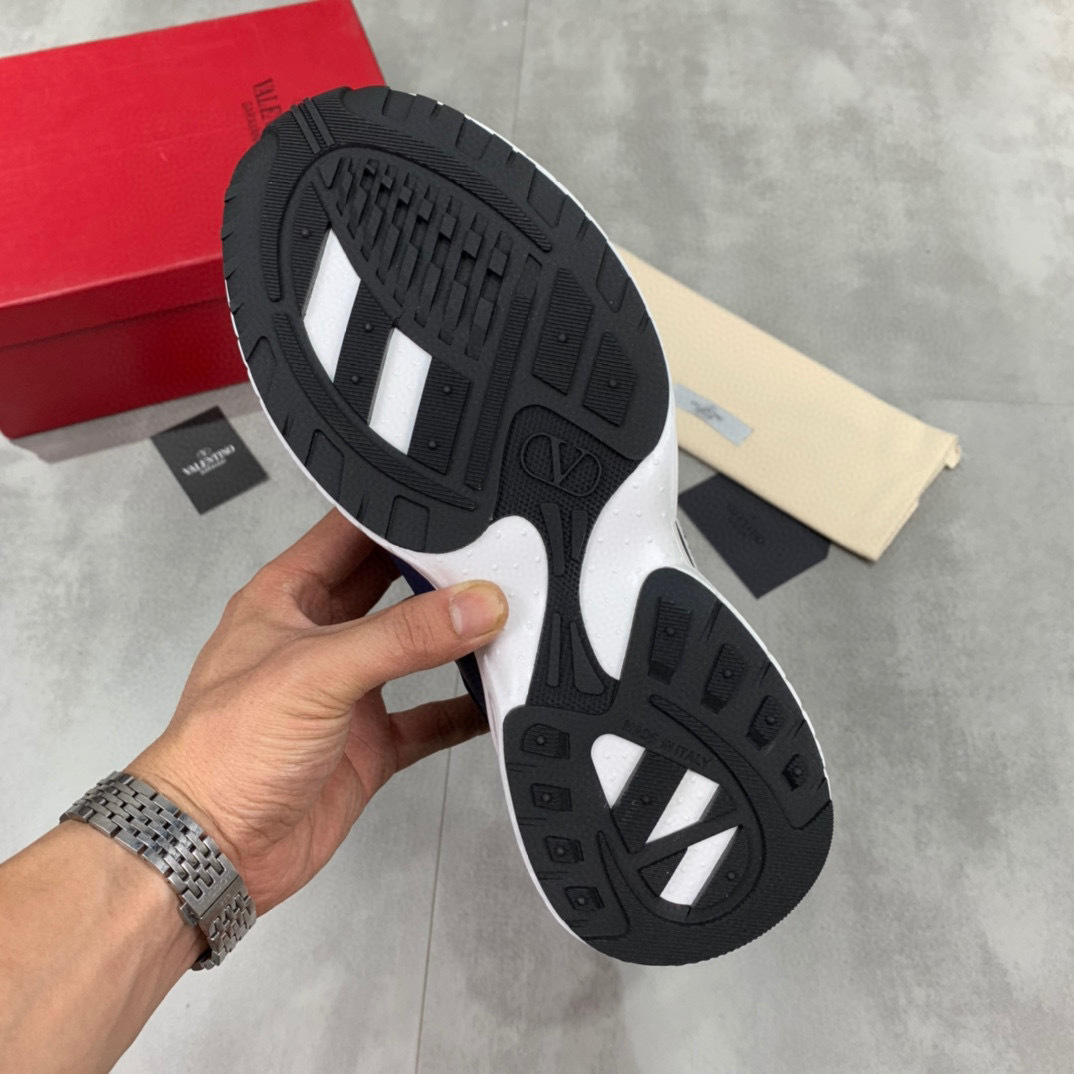 valentino casual sneakers in pink and navy - sizes 38-44 - Image 2