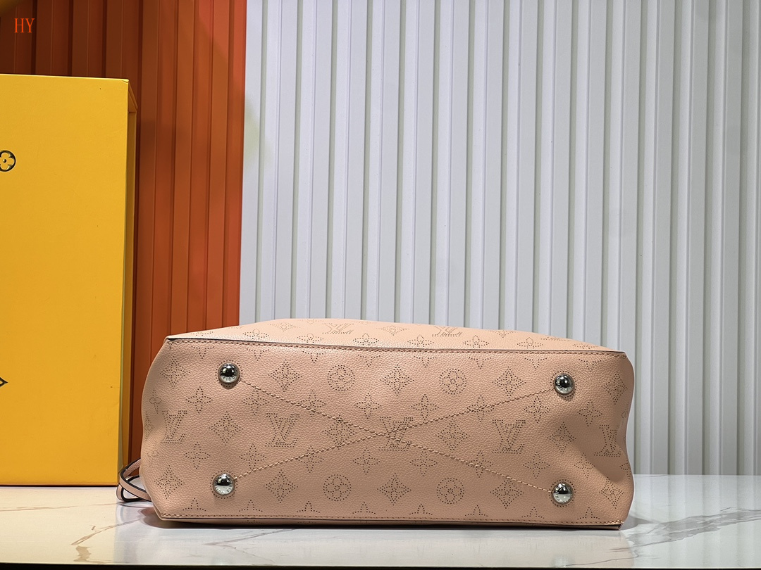 louis vuitton pink monogram bag 32*23*13 - Image 3