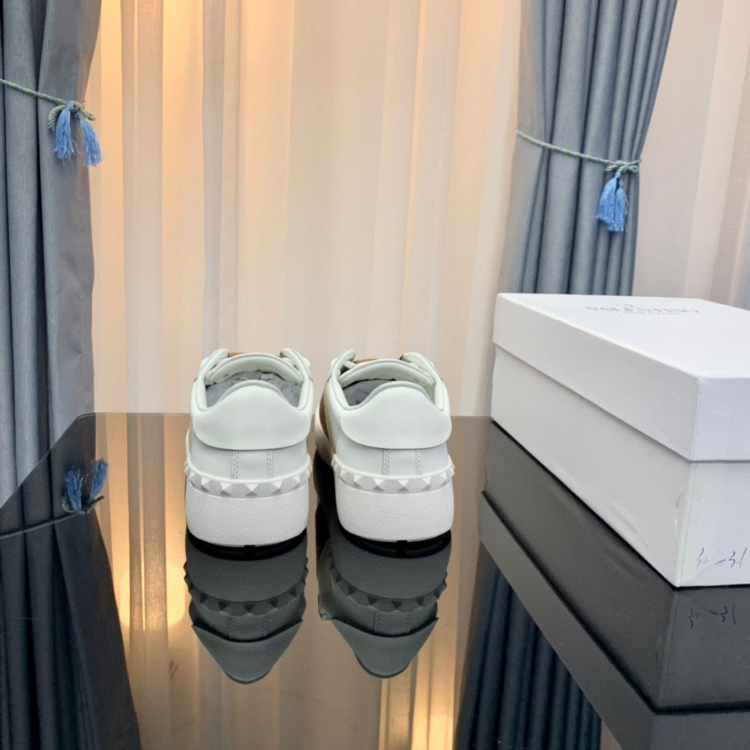 valentino unisex sneakers 35-44 - white/brown - Image 3