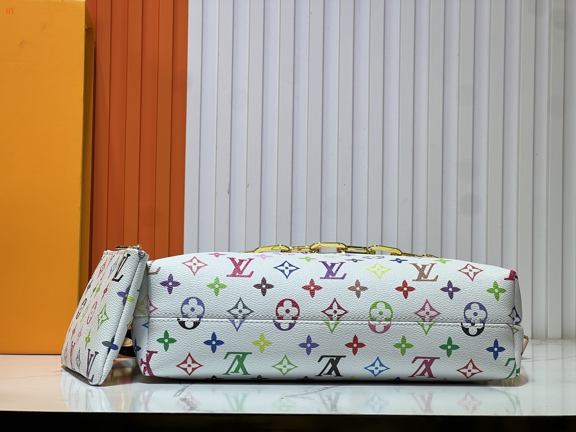 louis vuitton monogram multicolore hobo bag 38*33*10 - Image 3