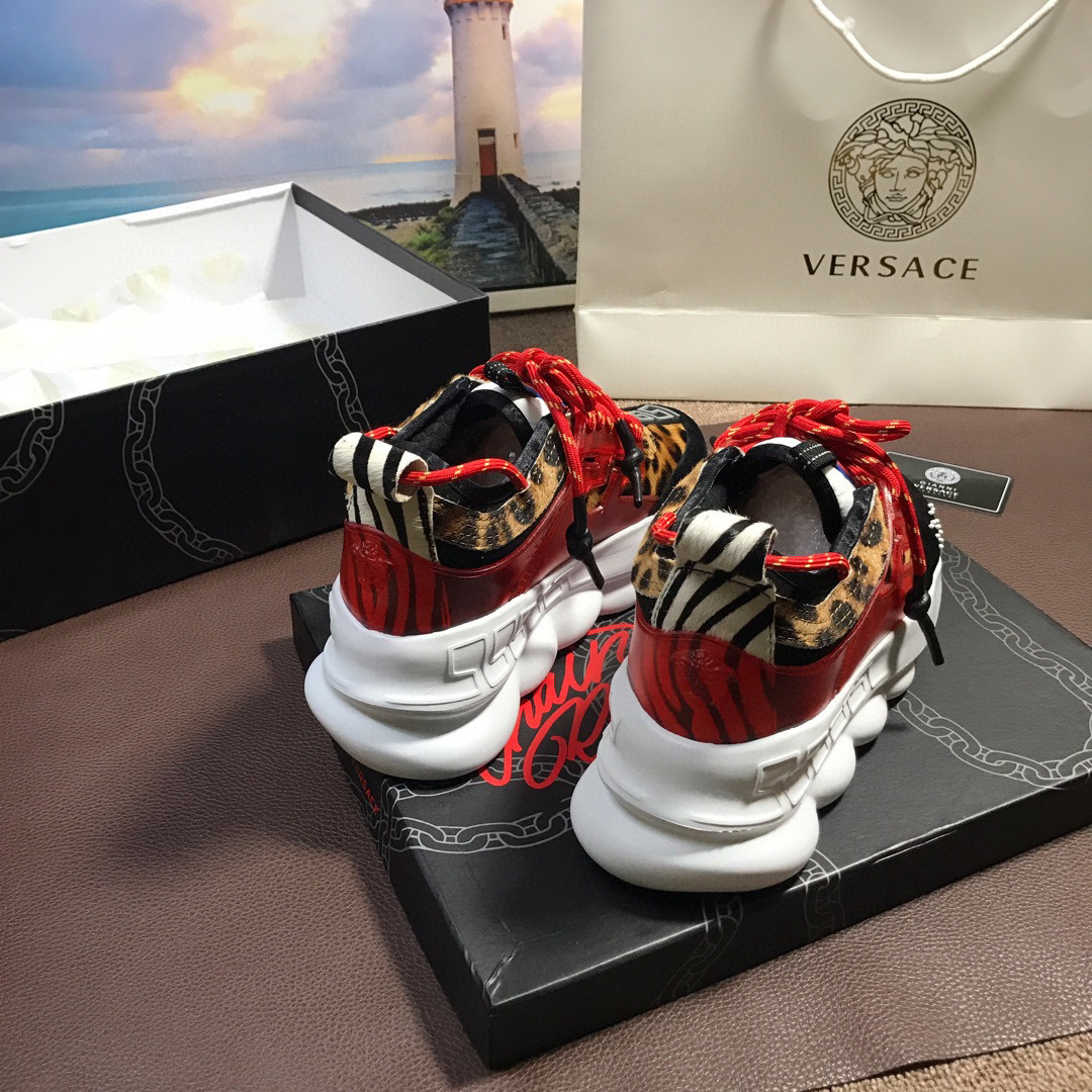 versace leopard print dad sneakers - sizes 35-44 - Image 3