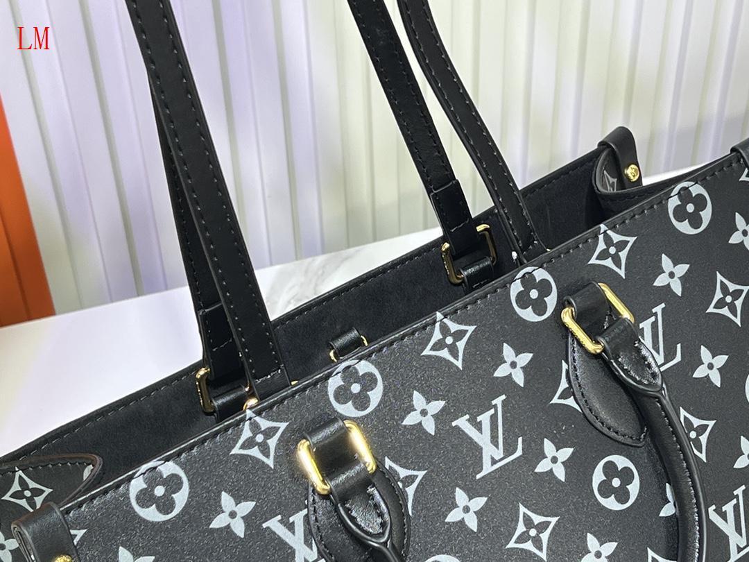 louis vuitton monogram tote bag 35*27*14 - Image 3