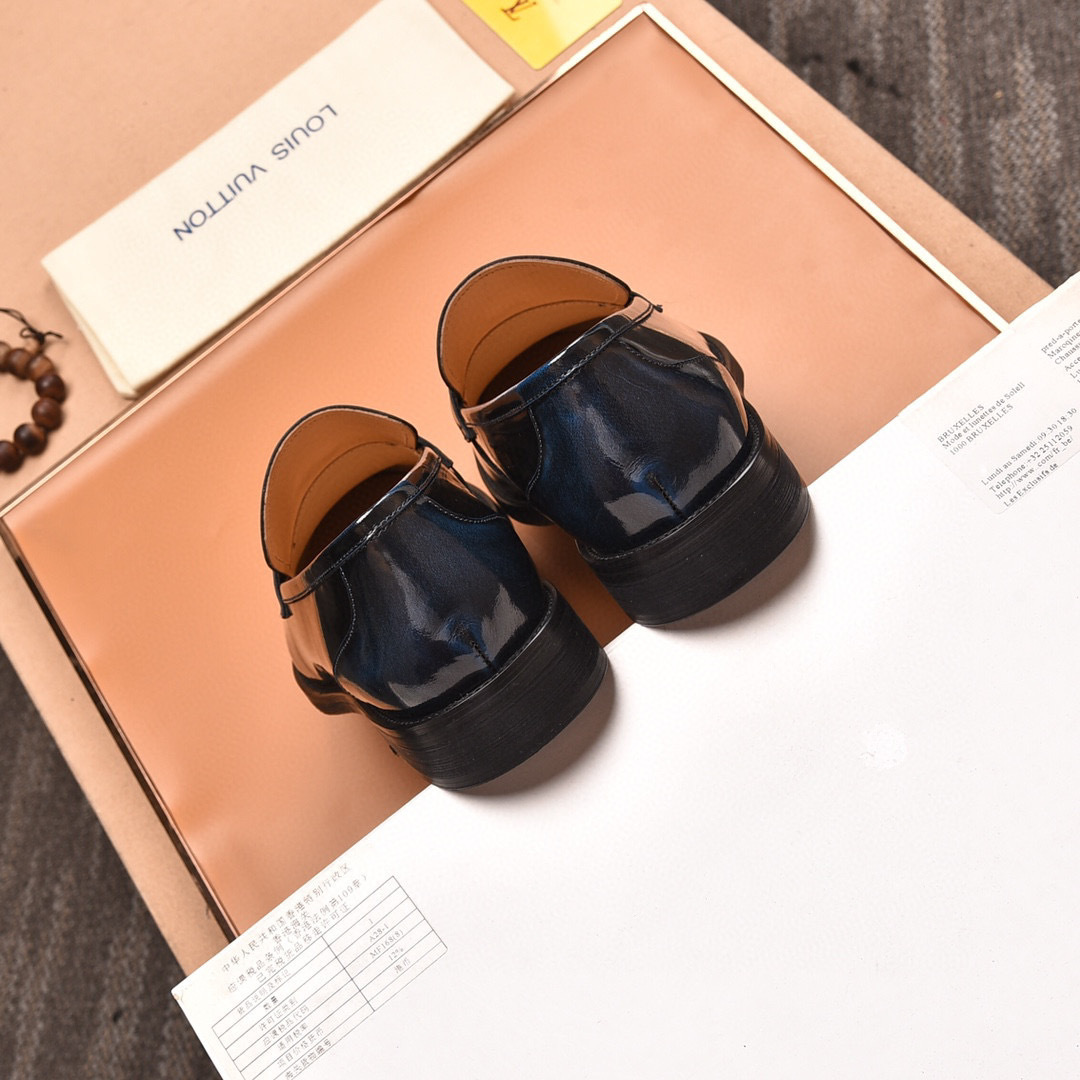 louis vuitton leather shoes size 38-44 - Image 3