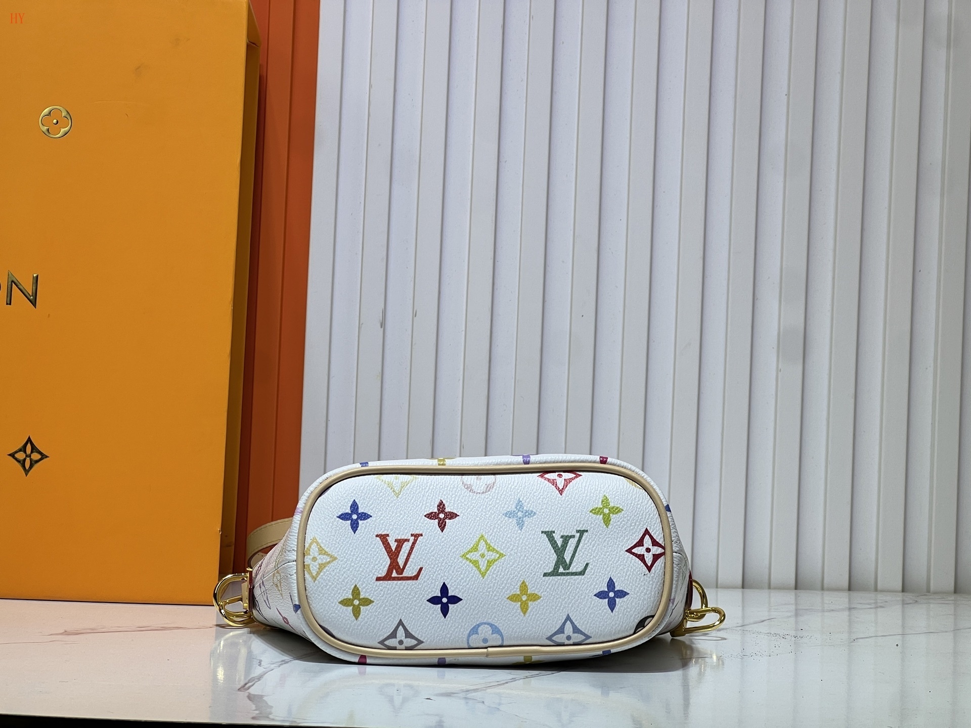 louis vuitton multi-color mini tote bag - 24x14x9 cm - Image 3