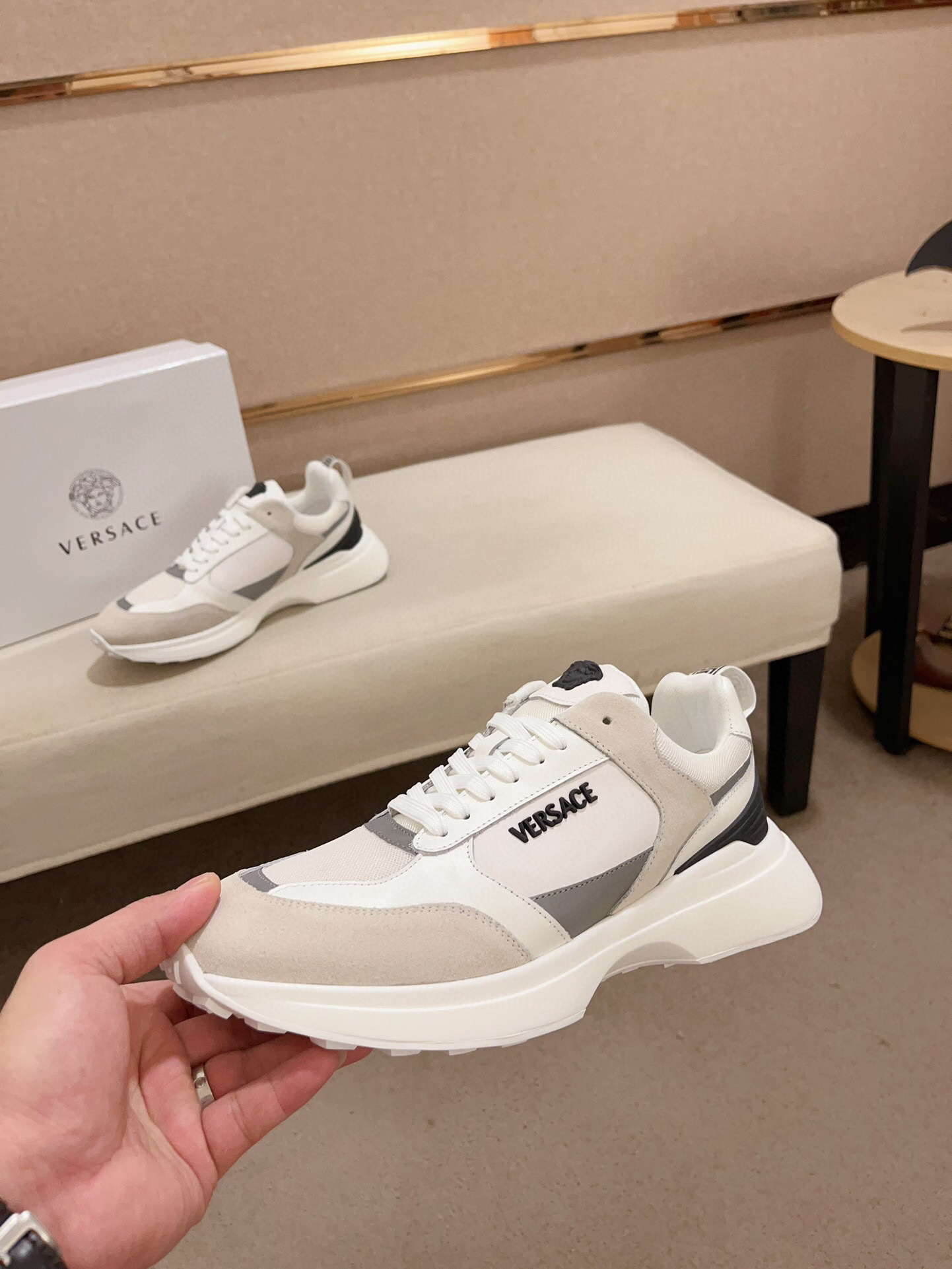 versace casual sneakers size 38-44 - Image 3