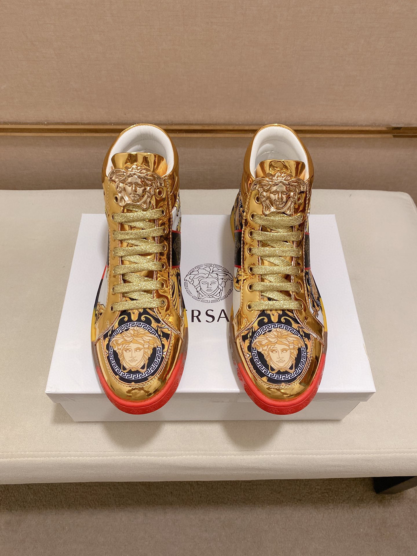 versace high-top sneakers 38-44 - Image 3