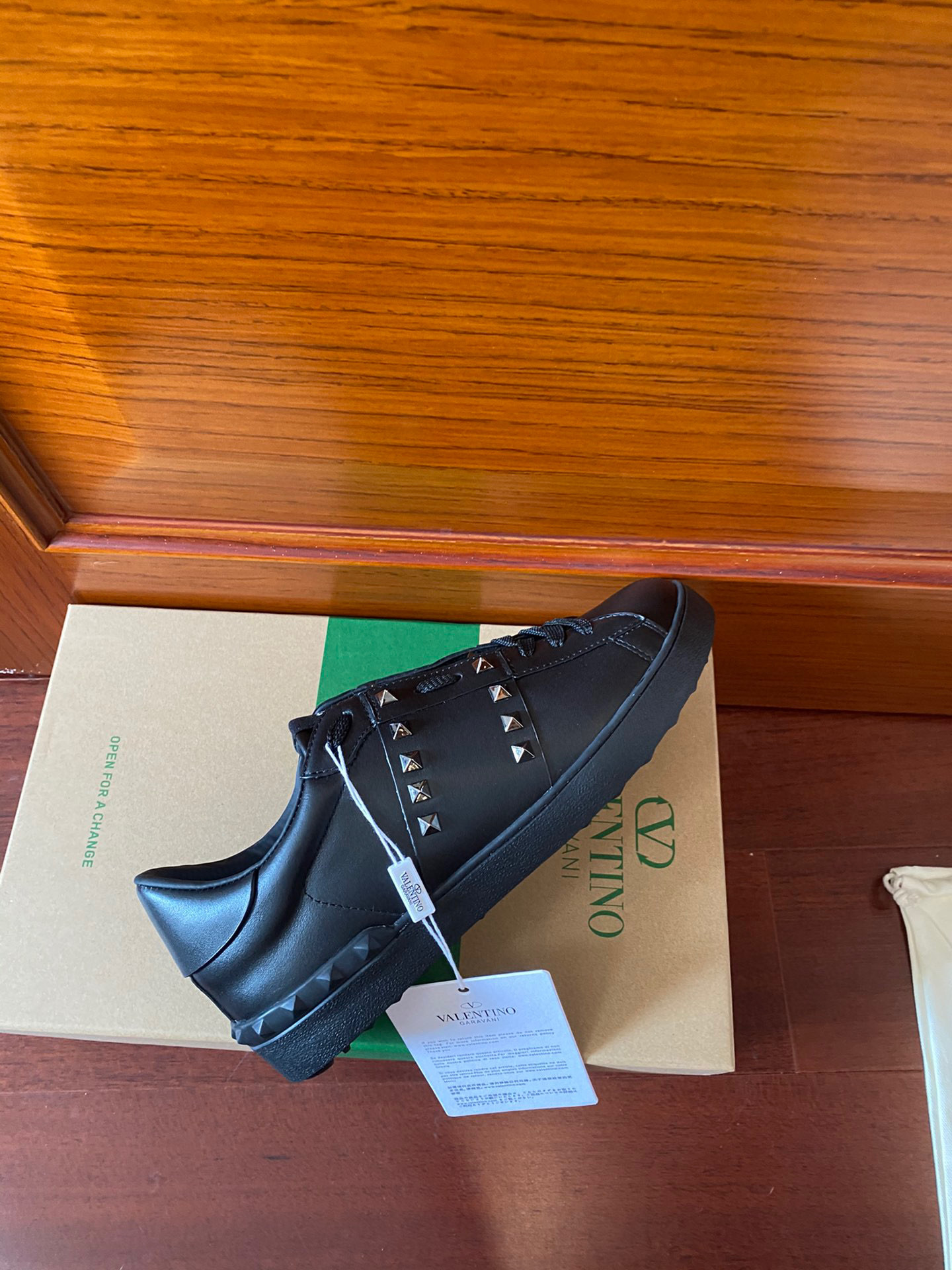 valentino rockstud untitled sneakers - size 11 - Image 3