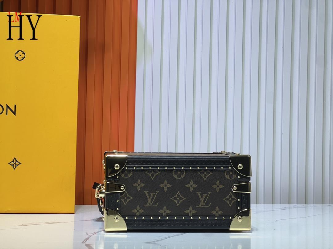 louis vuitton monogram box bag 22.5x16x11 cm - Image 3