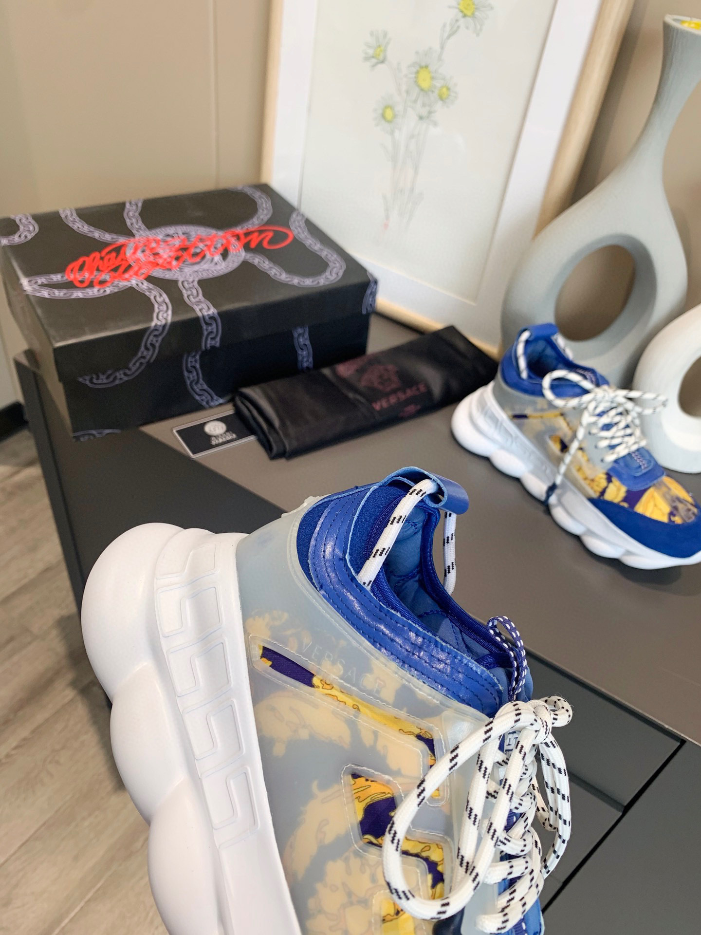 versace couple's dad sneakers - size 35-44 - Image 3