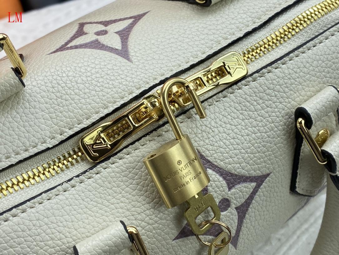 louis vuitton monogram canvas handbag 24x19x15 cm - Image 3