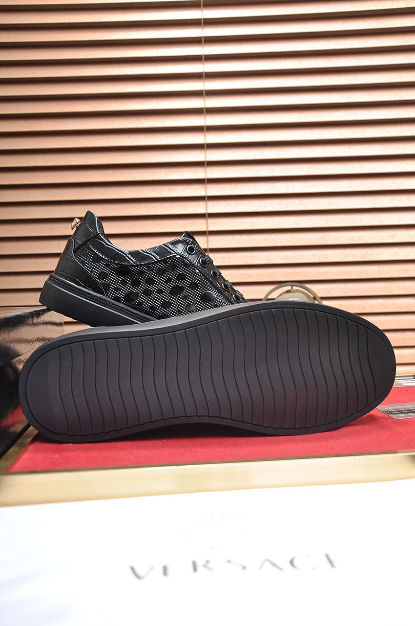 versace casual sneakers - black - sizes 38-44 - Image 3