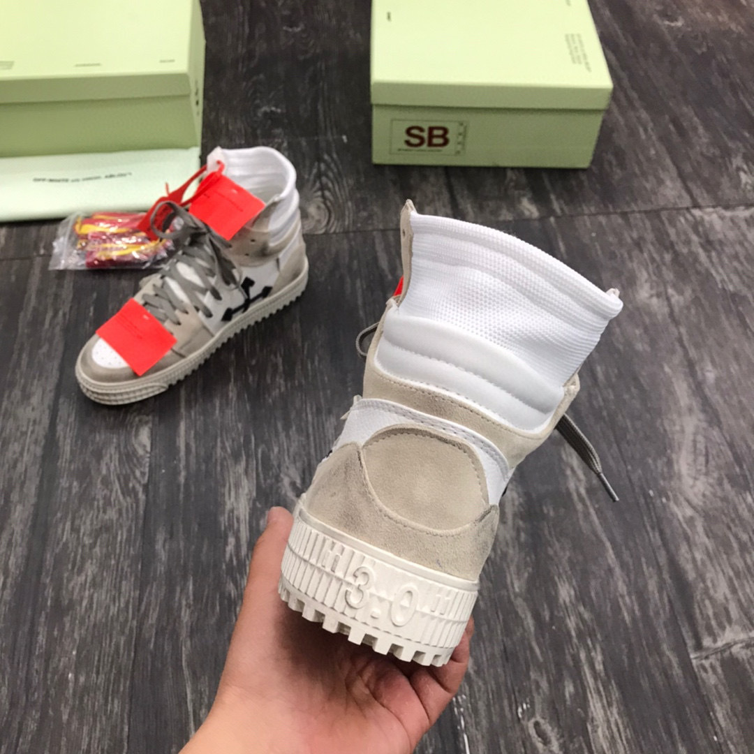 off-white high-top sneakers 35-44 - Image 3