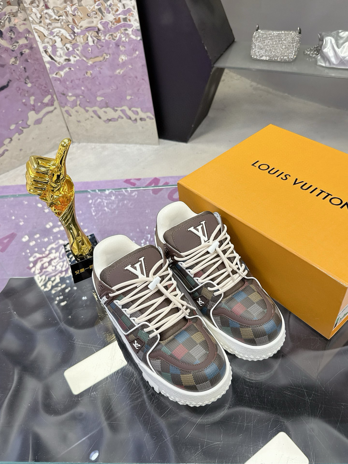 louis vuitton l couples sneakers 35-44 - Image 3