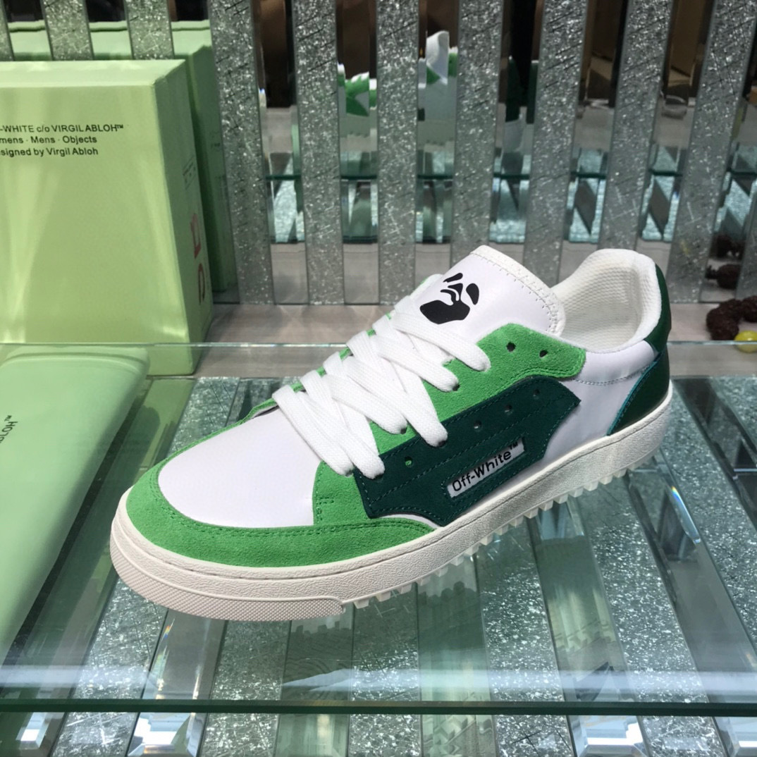 off-white sneakers 38-44 green/white