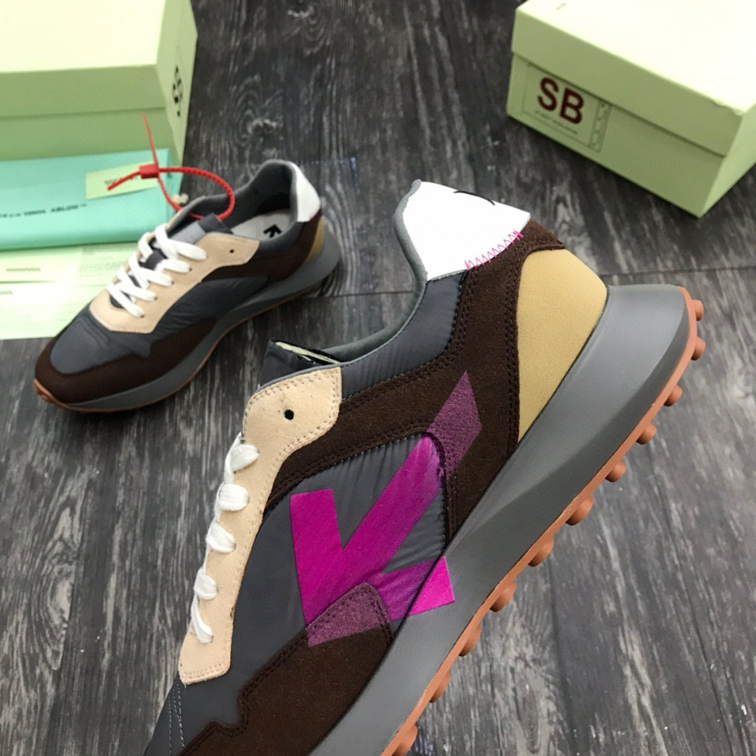 off-white casual sneakers for couples, sizes 35-44 - Image 3