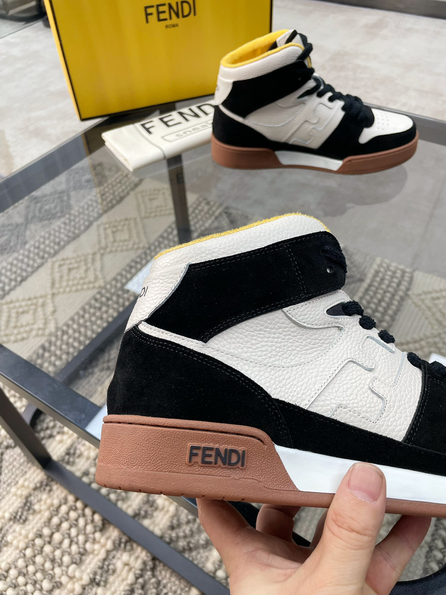 fendi high-top sneakers - size 38-44 - Image 3