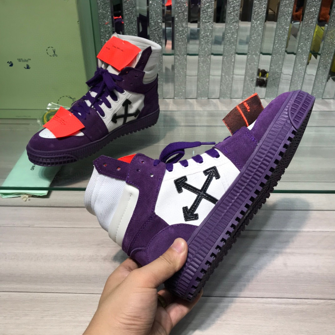 off-white couple boots 35-44 - purple - Image 3