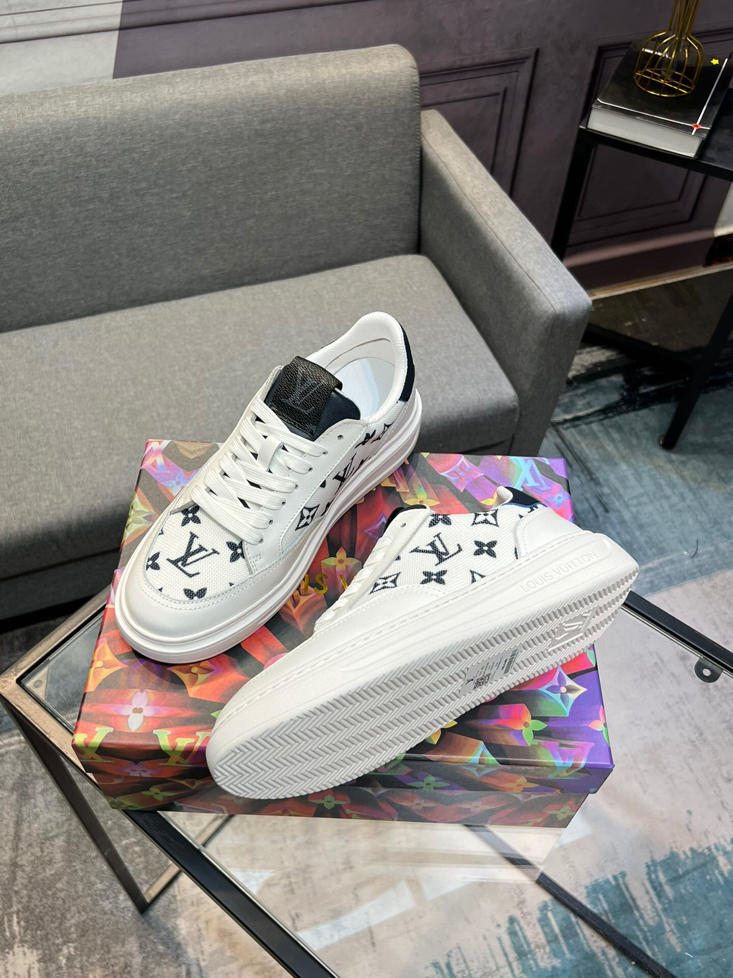 louis vuitton l casual shoes size 38-44 - Image 3