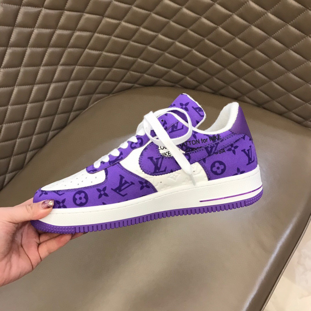 louis vuitton air sneakers size 38-44 - purple/white - Image 3