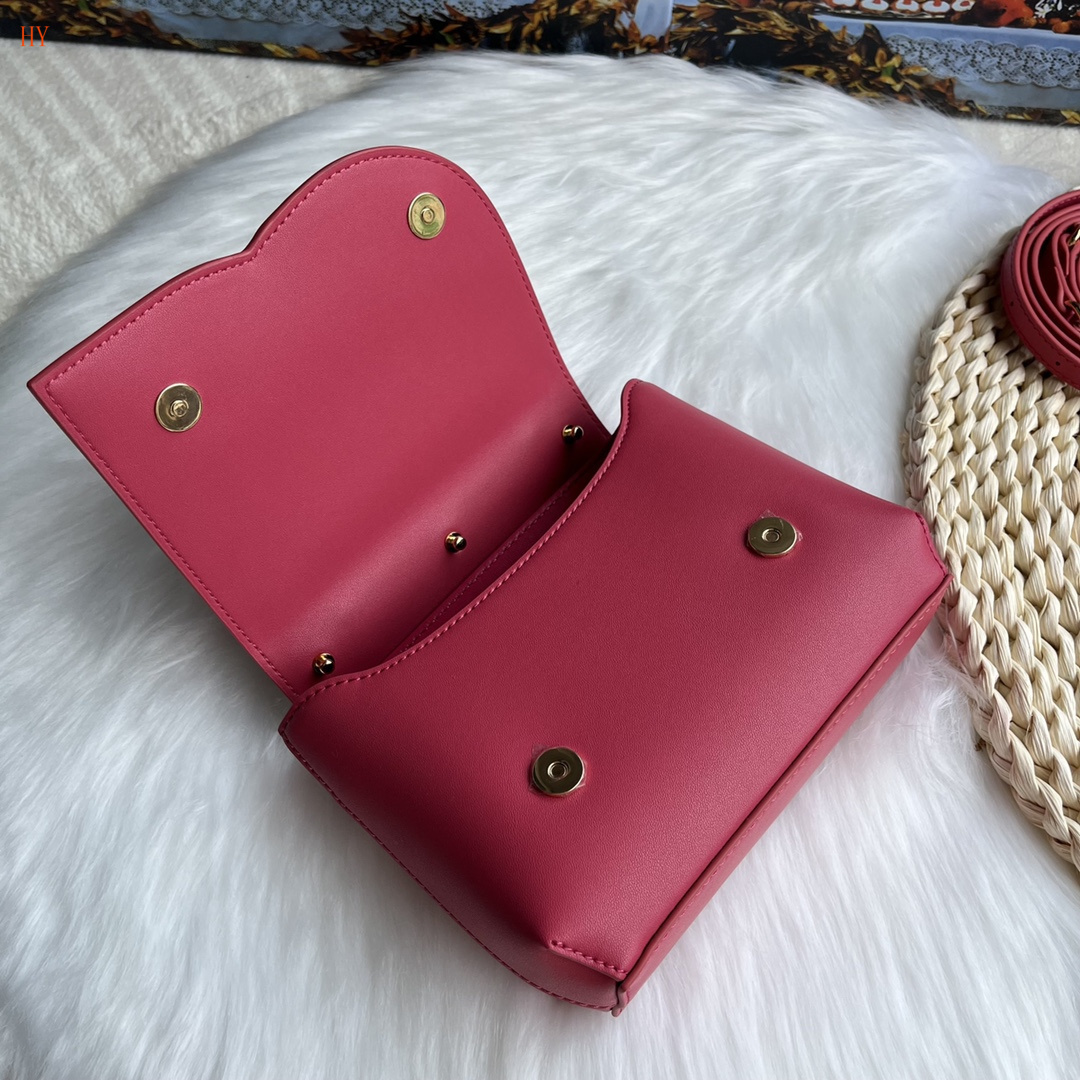 dolce & gabbana pink logo handbag 17.5x13.5x6.5 - Image 3