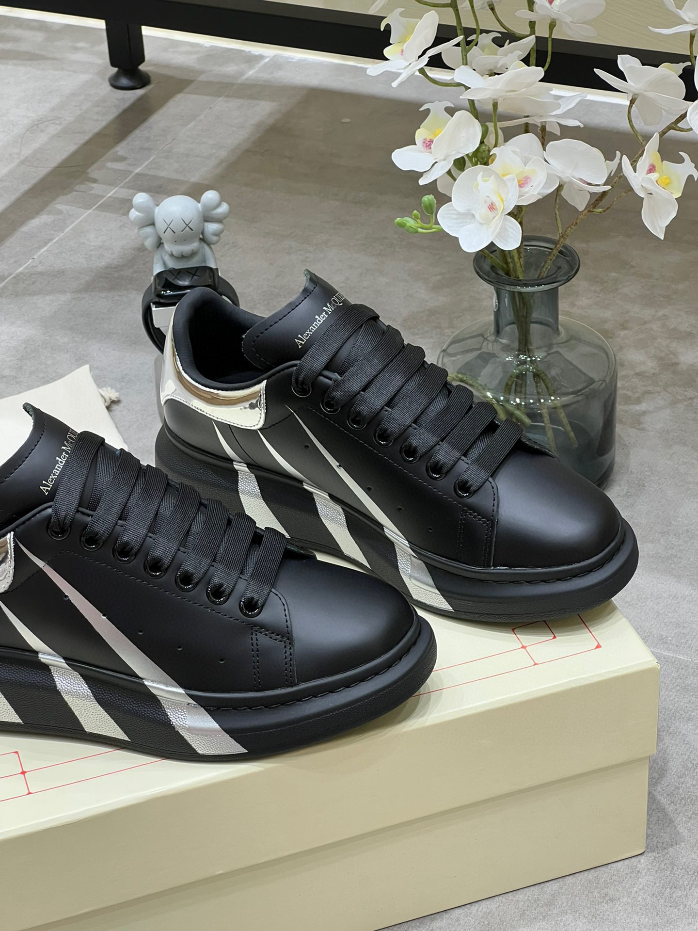 alexander mcqueen black sneakers 35-44 - Image 3