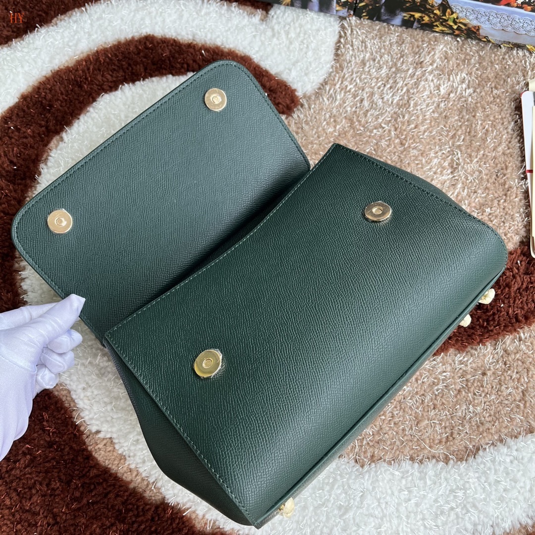dolce & gabbana green handbag 25x20x12 cm - Image 3